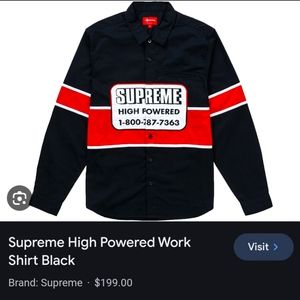 Supreme Fall Button Up Shirt